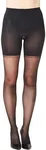 SPANXshape Mid-Thigh Sheers - Full Length - Comfortable Tummy Control Shapewear - Invisible Body Shaper - Black - Size E