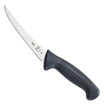 Mercer Culinary 6-Inch Curved Boning Knife, Black