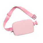 Belt bag Fanny pack crossbody bags for women Everywhere belt bag, pink, One Size, Belt Bag for Women