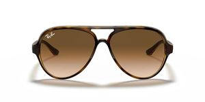 Ray-Ban Cats 5000 Aviator Sunglasses, Brown (710/51 Light Havana)