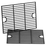 17inch Grill Grates for Nexgrill 4 Burner 720-0830H 720-0670A 720-0783E 720-0958A 5 Burner 720-0888N, Cast Iron Cooking Grids for Kenmore 415.16106210,Charbroil 4 Burner 463241113 463449914,2 Pack