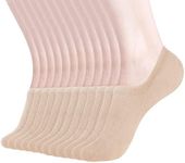 DIBAOLONG Womens No Show Socks Non Slip Flat Boat Line Low Cut Socks 12 Pairs