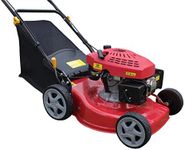 FIELDMAN Self Propelled Lawn Mower Grass Cutter Trimmer 18" Steel Deck