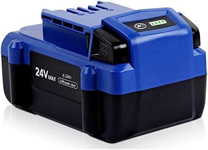 EMBRACESUN Kobalt 24V Max 6.0Ah Replacement Battery for All Kobalt 24V Tools Replace for Kobalt 24V Max Battery KB624-03 KB524-03 KB424-03 KB224-03 KB124-03