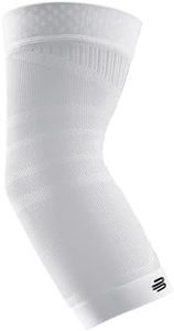 Bauerfeind Coudière « Sports Compression Elbow Support », 1 coudière unisexe avec compression, pour le basketball, l'athlétisme et les sports de balle et de frappe, portable à droite et à gauche