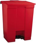 Rubbermaid Red Step On Container 68