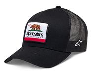 Alpinestars Men's Cali 2.0 Trucker Hat Snap Back Black