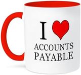 3dRose mug_224035_5 I Love Accounts
