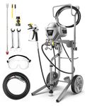 InoKraft Airless Paint Sprayer Pro MaXpray M3 Plus, High Efficiency Cart Airless Paint Sprayer, for Extensive Home Interior & Exterior DIY Painting Projects, with Convenient Cart & Accessories