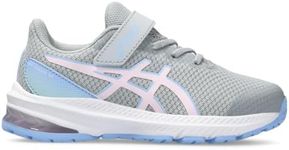 ASICS Kid's GT-1000 12 Pre-School Running Shoes, 3, Piedmont Grey/Cosmos