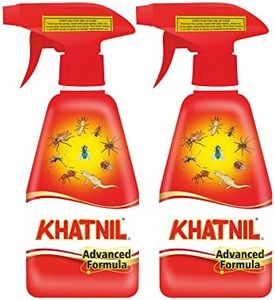 Khatnil Advanced Formula 1 Liter, Pack of 2 | Non Aerosol Spray for Crawling & Fly Bugs | Household Bugs Deterrent Spray | Indoor Outdoor Bug Control Spray
