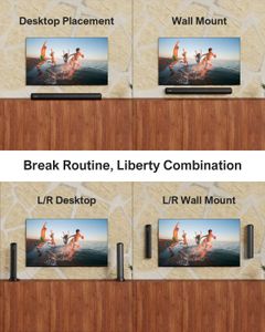 ULTIMEA Apollo S40 Pro Soundbar – Compact Home Audio Speaker
