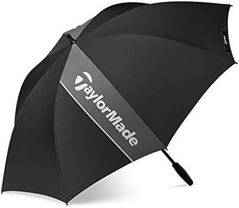 TaylorMade TM15 Single Canopy Umbrella, Black