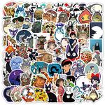 Studio Ghibli Stickers 100pcs Waterproof Vinyl Anime Stickers for Kids Teens Adult Skateboard Computer Laptop Stickers