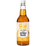 Skinny Food Co Salted Caramel Vanilla Syrup Zero Calorie 1L - Sugar Free Coffee Syrups for Tea, Hot Chocolate, Baking, Protein Drinks - Vegan, Gluten-Free & Fat-Free - Syrups For Coffee Drinks