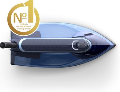 Philips Azur 8000 Steam Iron – Powerful Steam, Anti-Scale