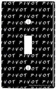 GRAPHICS & MORE Friends Pivot Plastic Wall Decor Toggle Light Switch Plate Cover