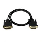 MMOBIEL DVI to DVI Cable Adapter - Male DVI-D Dual Link to Male DVI-D Dual Link - Cable Converter Supports Monitor, PC, TV, Gaming, Projector - 1080p Full HD 60Hz - Gold Connector 6.6ft / 2 m