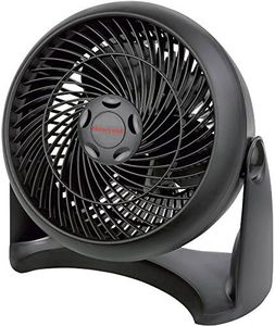 Honeywell TurboForce HT900E Turbo Fan (Low Noise Cooling, Adjustable Tilt Angle up to 90°, 3 Speed Settings, Wall Mounted, Table Fan) Black