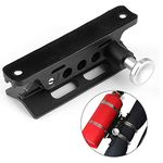 Fire Extinguisher Mount Quick Release Adjustable Car Fire Extinguisher Holder Mounting Bracket with 4 Clamps Fit for Jeep Wrangler Sport/JK/Sahara for Polaris for Honda ATV UTV