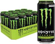 Monster Energy, Zero Sugar, 473mL Cans, Pack of 12