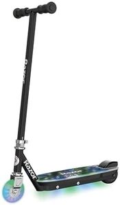 Scooter électrique Razor Tekno avec roues et plateau éclairés par LED, moteur activé par le pied, pour les enfants de 8+