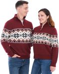 LUBOT Ugly Christmas Sweaters for Couples 2024 Women Men Boys Girls Family Matching Xmas Sweater Cute Tacky Knitted Pullover