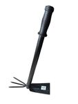 Utkarsh Heavy-Duty Garden Hand Hoe with Three Prongs | Garden Kit Essentials, Strong, Durable Steel Planter Accessories | Gardening Tools for Home Garden- Set of 1 Tool