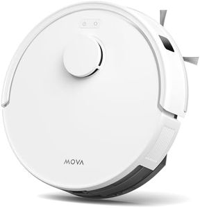 MOVA E20 Robot Vacuum and Mop, LDS Navigation, 5,000Pa Suction Power,Vacuums and Mops 2-in-1, Compact Body