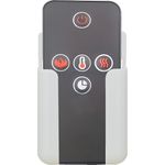 Replacement Remote Control for Napoleon Electric Fireplace G660-0004-SER Cinema Log & Woodland Log Series NEFB24H-3A NEFI24H NEFI27H,with Wall Mounting Bracket