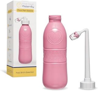 FIRST DAYS MATERNITY - Biberon péri rose extra large d'une contenance de 650 ml. Parfait pour une longue toilette efficace et apaisante après la naissance