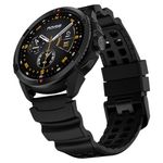 Noise Endeavour Pro Outdoor Rugged Military Smart Watch, Titanium Alloy Bezel, Dual-Band GPS, 164ft Water Resistance, 28 Days Battery on Standby, AI Companion, for iOS & Android (Carbon Black)