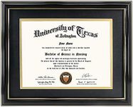 GraduationMall 8.5x11 Diploma Frame