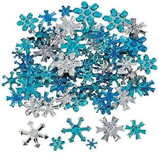 Fun Express Snowflake Jewel Assortment - 150 Pieces VBS 2026 - Crafts Supplies