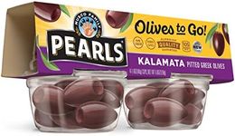 Pearls Olives To Go!, Pitted Kalamata Olives, 1.4 oz, 24-Cups