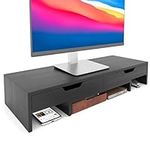 Epesoware Monitor Stand with 2 Draw