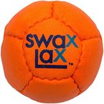 SWAX LAX Lacrosse Training Ball - Indoor Outdoor Practice Less Bounce & Rebounds (1 Orange)