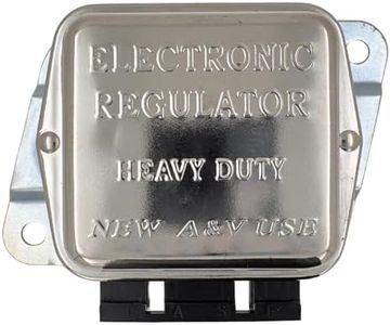 AUTO OCCASION AFD6001 Voltage Regulators Compatible with Ford Lincoln Mercury Car Truck External Mustang 230-14000 1130506 D9PF-10316-AA D9PZ-10316-A E2AF-10316-AA NCB701 GR540A 1093 35-201