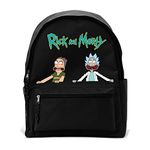 ABYSTYLE - RICK AND MORTY Rick & Jerry Backpack, Black, 42 x 32 x 14 cm