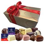 Leonidas Belgian Chocolates Gluten Free | 32 Piece 500g Assorted Gluten Free, Milk, Dark and White Chocolates in a Beautiful Gift Ballotin Box. Imported fine Chocolate from Belgium