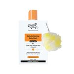 Chemist At Play Exfoliating Body Wash 236ml | Removes Tan, Fights Body Acne, Strawberry Skin | 4% (Salicylic Acid, Vitamin E & Lactic Acid) | Gentle Exfoliating Shower Gel For Women & Men + Loofah