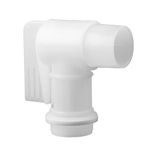Plastic Barrel Tap 2'' Drum Faucet with EPDM Gasket for 55 Gallon Drum White Replacement Barrel Spigot by MUGLIO