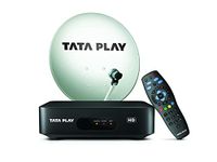 TATASKY HD DTH Set Top Box with Secondary Connection (Black and White)