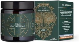Ancient + Brave | 3-in-1 Magnesium Complex: Glycinate, Malate & Taurate | 60 Vegan Capsules | High Strength Magnesium Supplement for Sleep, Energy, Muscle & Bone Support Made in UK