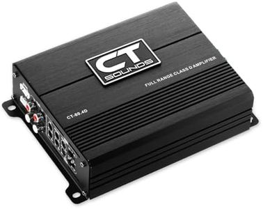CT Sounds CT-80.4D Car Audio Full Range Class D 4 Channel Amplifier