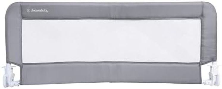 Dreambaby Milan Deluxe Padded Child Safety Bedrail, Grey