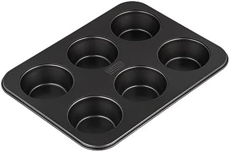 Maxwell & Williams BakerMaker Non-Stick 6 Cup Large Muffin Pan