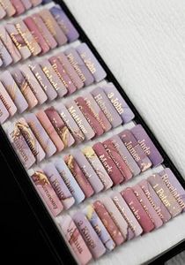 UPAFEXXI-Laminated Bible Tabs (Gold Foil Embossed Lettering), Bible Tabs for Women and Men, Reposition Large Print Stickers, Easy to Read and Apply, 80 Chapters Labels for Easy Navigation(Pink Purple)