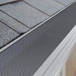 Daisypower 23ft/7m Gutter Guard,5 Inch/125mm Wide Aluminum Mesh Gutter Protection Covers fits Any roof or Gutter Type,Anti-Leaf,Prevents Roof Clogged Downspouts