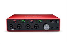 Focusrite Scarlett 18i8 3rd Gen USB Audio Interface Recording, Producing And Engineering High-Fidelity, Studio Quality Recording, With Transparent Playback